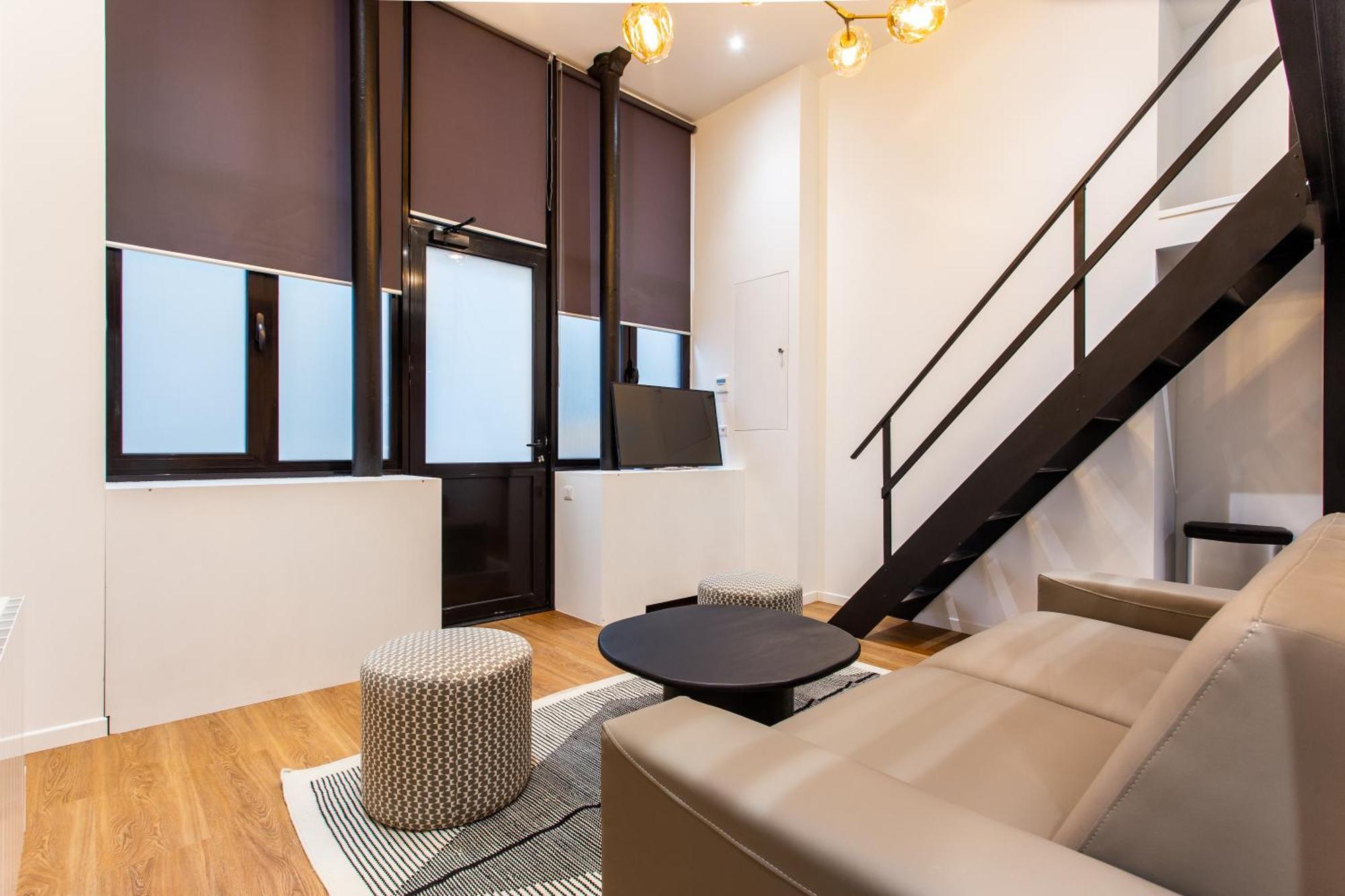 Appartement Luxury loft in paris Chambre photo