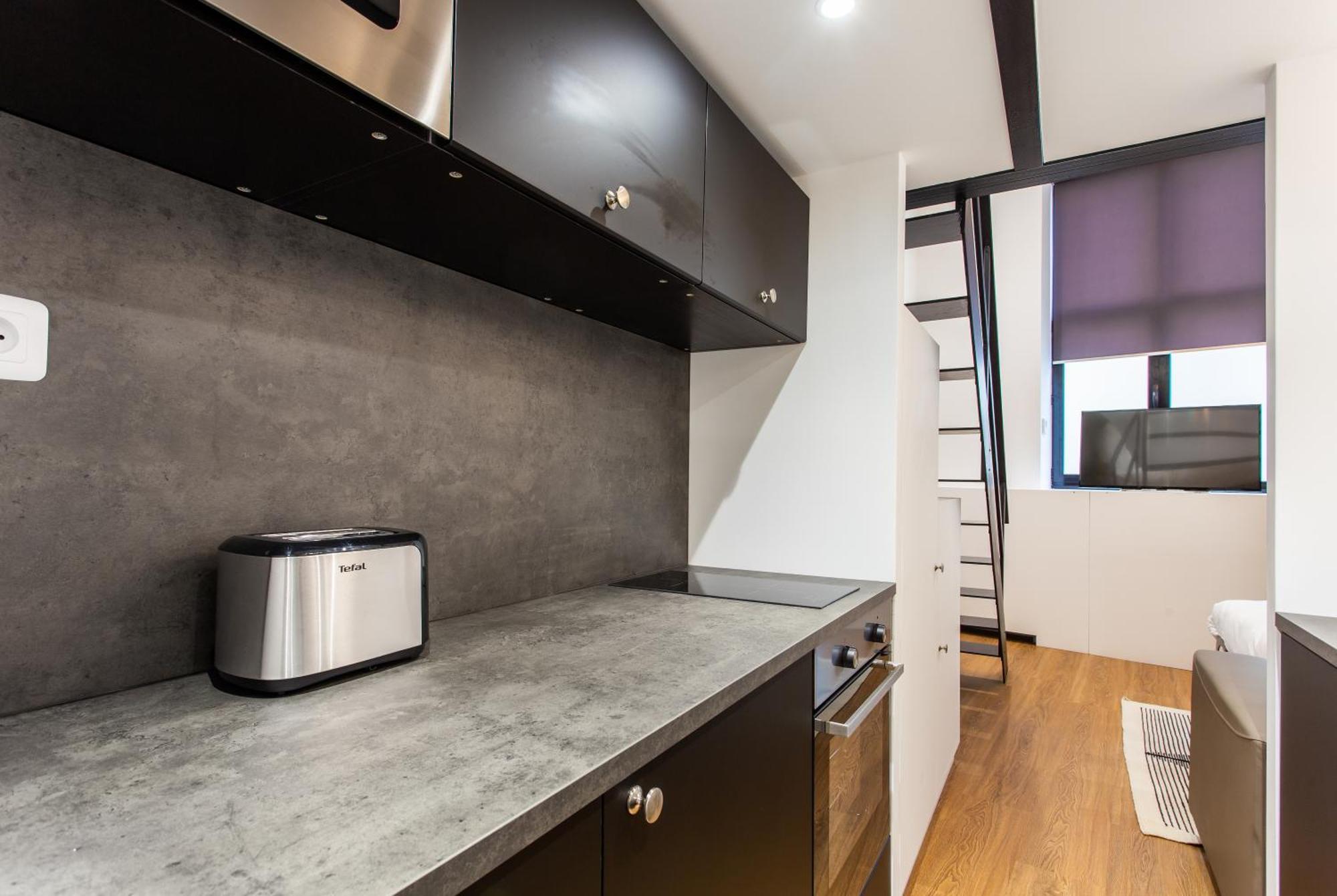 Appartement Luxury loft in paris Chambre photo