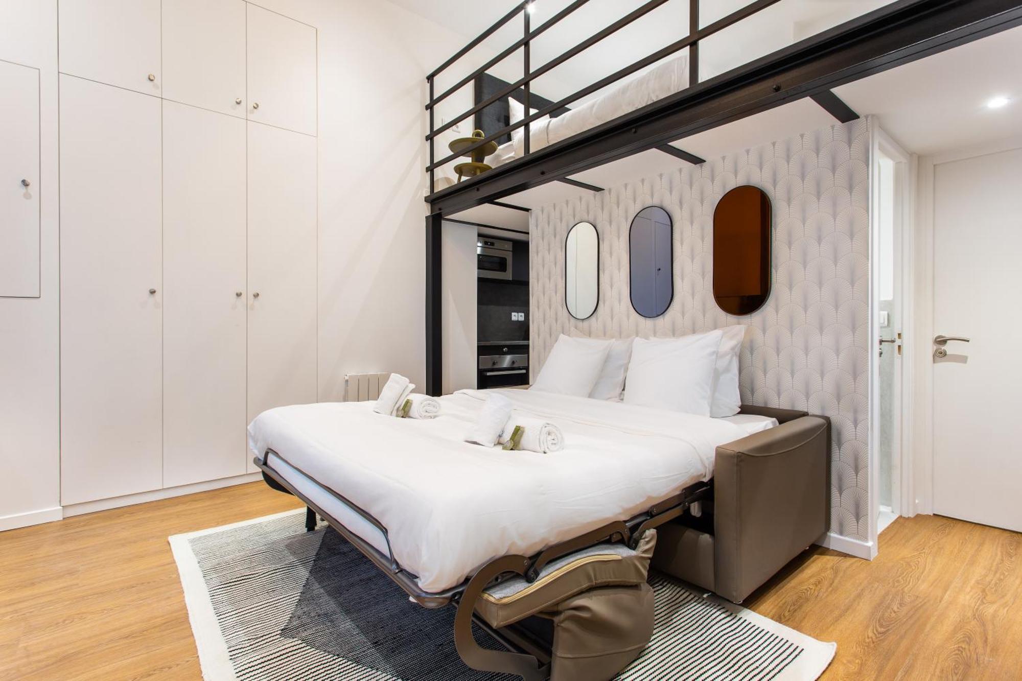 Appartement Luxury loft in paris Chambre photo
