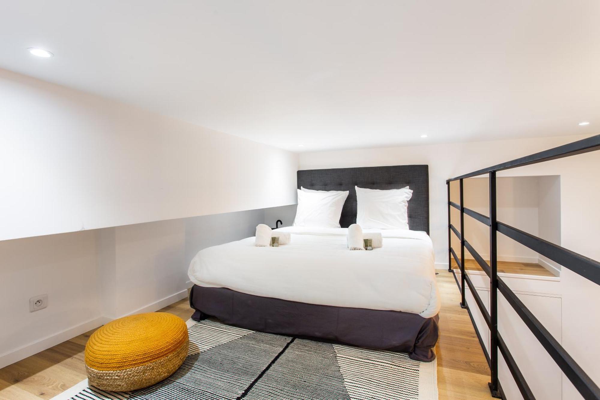 Appartement Luxury loft in paris Chambre photo