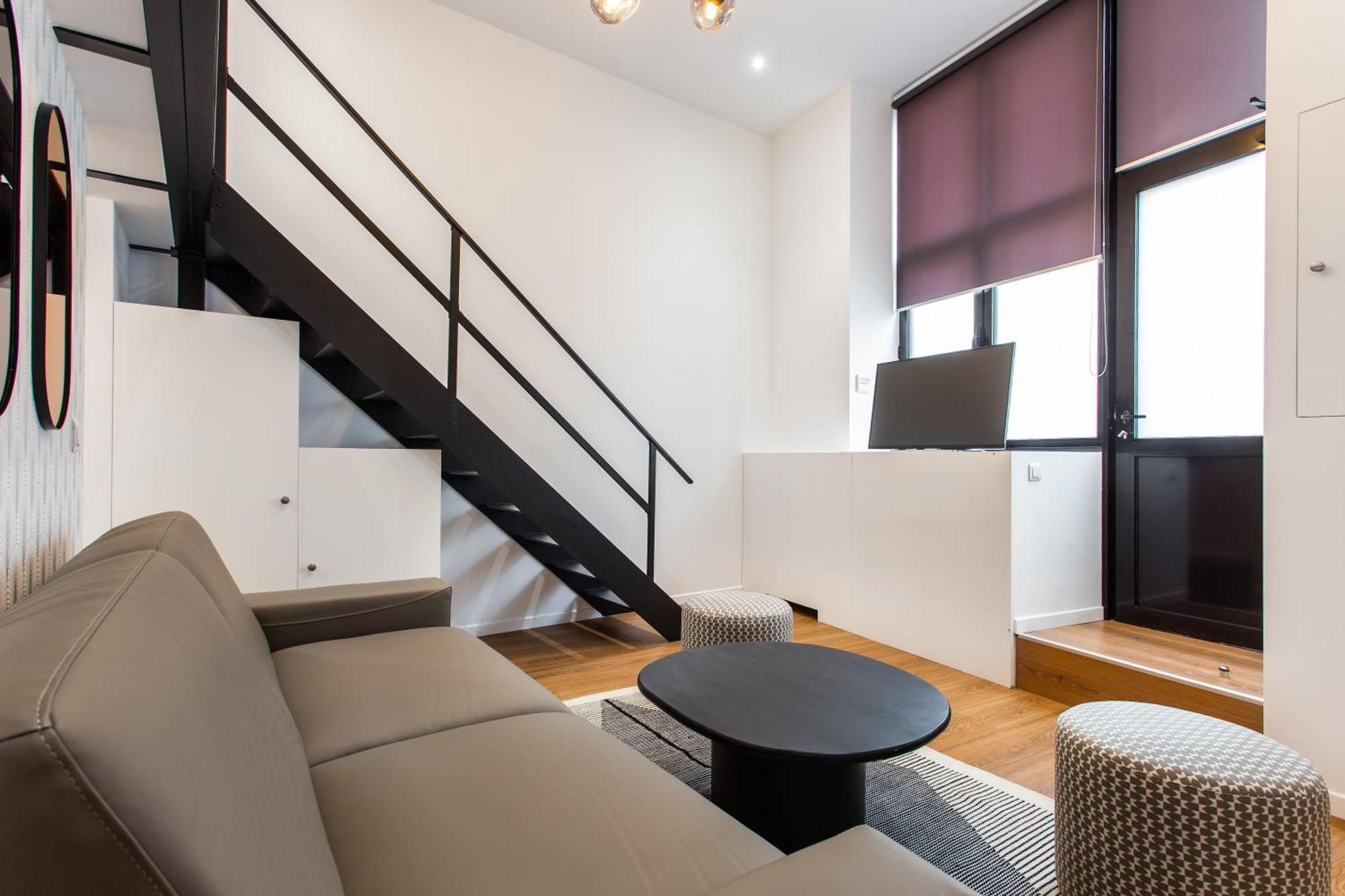 Appartement Luxury loft in paris Chambre photo