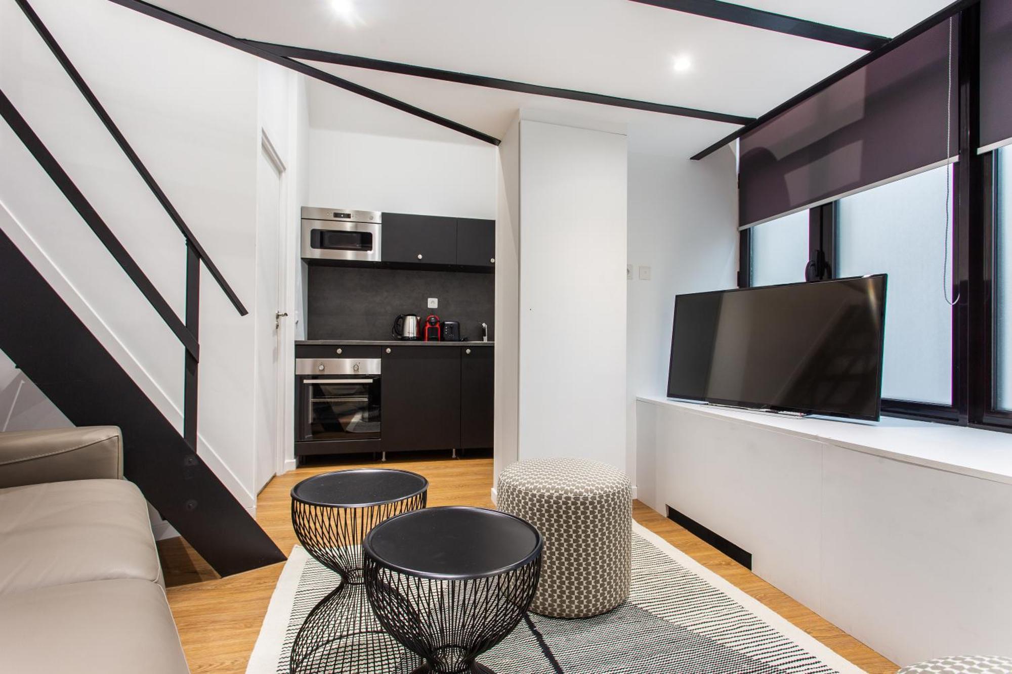 Appartement Luxury loft in paris Chambre photo